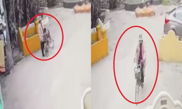 Tin mới vụ bé gái 2 tuổi dưới cống nước ở Hải Phòng: Xác minh người phụ nữ đi xe đạp