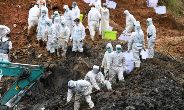 Trung Quốc xác nhận 132 người trên chiếc máy bay gặp nạn đã thiệt mạng