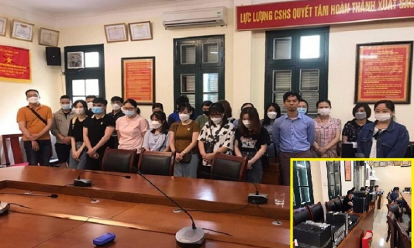 Phá đường dây cho vay nặng lãi xuyên Quốc gia qua APP với gần 300 đối tượng