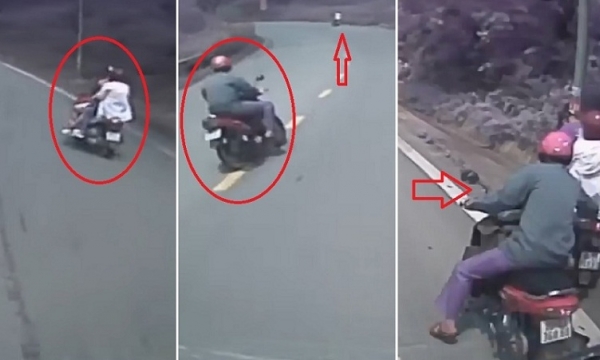 Chân dung 'người hùng' cứu xe máy chở 3 người mất phanh trên đèo Tam Đảo