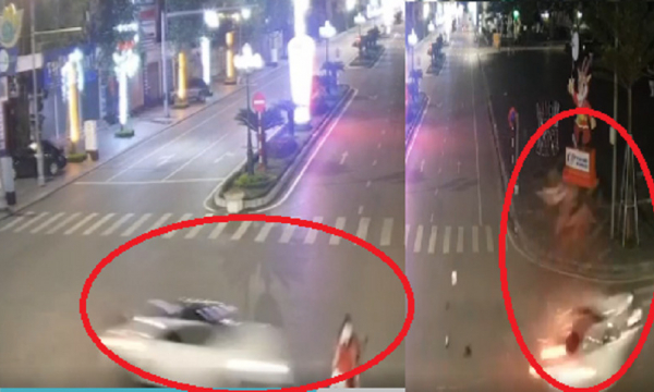 Clip tai nạn xe Audi tông xe máy làm 3 người chết ở Bắc Giang