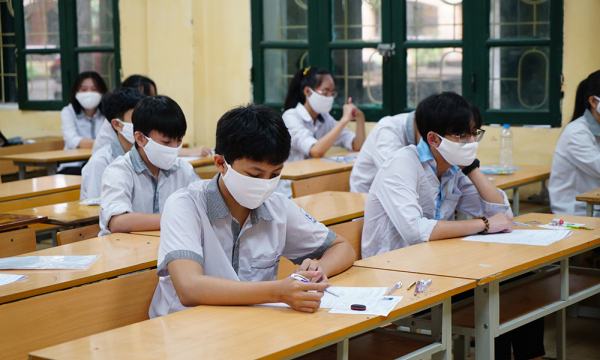 Thí sinh diện ca bệnh nghi ngờ được bố trí phòng thi riêng trong kỳ thi vào lớp 10