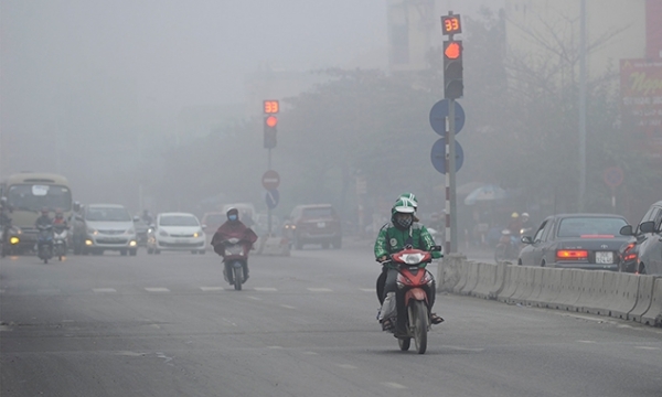 Chất lượng không khí nhiều điểm tại Hà Nội ở mức đáng báo động