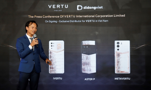 Điện thoại sang Vertu được bán chính hãng tại Việt Nam