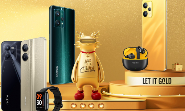Nhiều sản phẩm realme giảm giá 'đậm' mùa lễ hội cuối năm