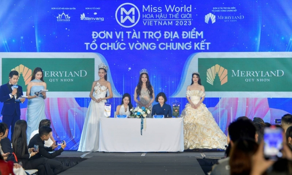 Kỳ quan miền nhiệt đới MerryLand Quy Nhơn tiếp tục được chọn là địa điểm tổ chức Miss World Vietnam 2023