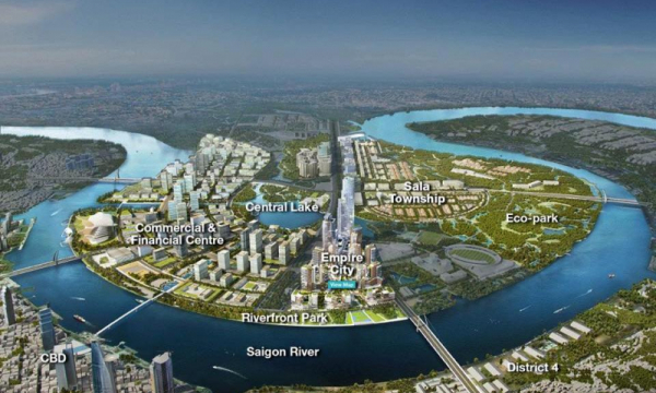 Đề xuất đấu giá hơn 300.000 m2 đất tại Thủ Thiêm