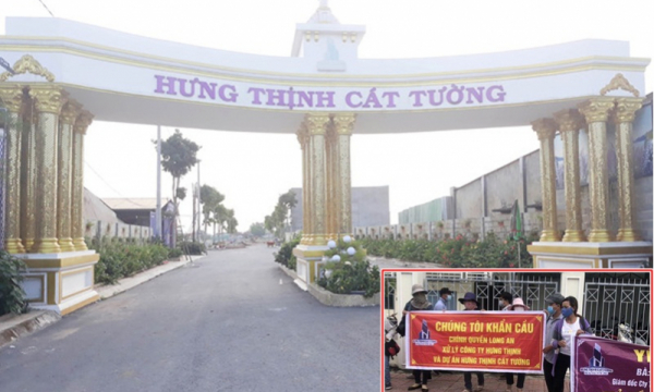 Long An thông tin sốc về Dự án Hưng Thịnh Cát Tường: Bán 300 lô đất trái phép