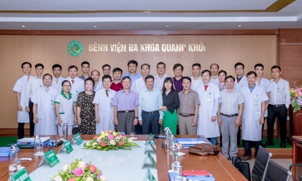 Bệnh viện Quang Khởi được Bộ Y tế công nhận là bệnh viện thứ 9 đạt tiêu chí Hồ sơ bệnh án điện tử