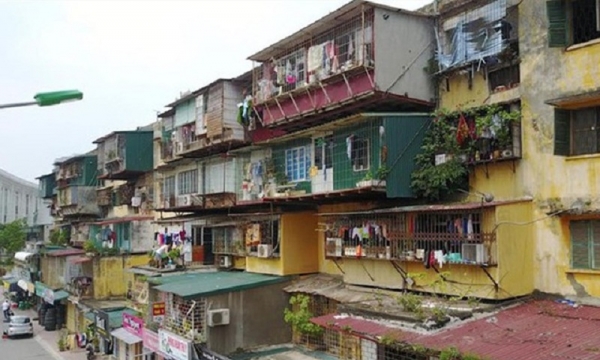 Hà Nội quyết tâm di dời các hộ dân ra khỏi chung cư cũ nguy hiểm
