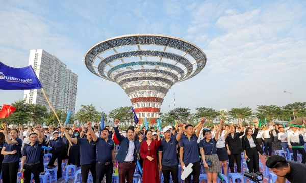 Hàng nghìn ‘chiến binh’ tham dự Lễ ra quân dự án Khu đô thị Dương Nội