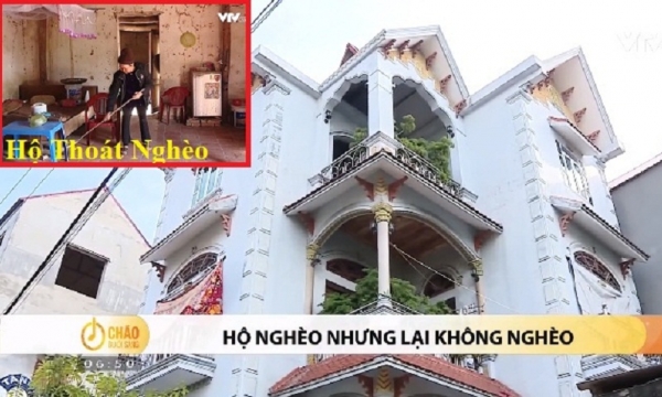 Vụ hộ nghèo có nhà 3 tầng ở Bắc Giang: Cách chức trưởng thôn, cảnh cáo cán bộ xã