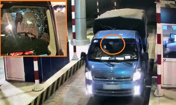 Ô tô liên tục bị ném đá vỡ kính trên cao tốc Lạng Sơn - Bắc Giang