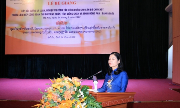 Tăng cường hợp tác Việt - Lào trong công tác đào tạo, bồi dưỡng cán bộ