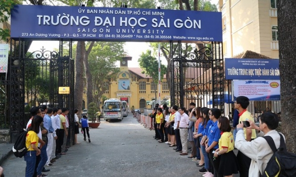 Điểm chuẩn Đại học Sài Gòn 2021