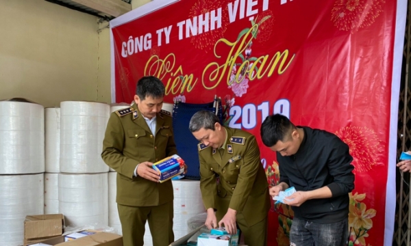 Tạm giữ toàn bộ hàng, niêm phong máy móc Công ty TNHH Việt Hàn