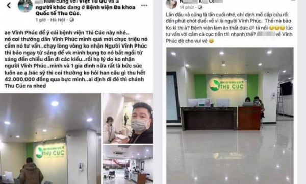 Bị phản ánh ‘kỳ thị’ sản phụ người Vĩnh Phúc, Bệnh viện Thu Cúc nói gì?