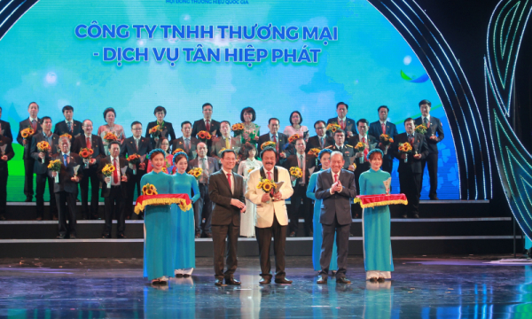 Sản phẩm của Tân Hiệp Phát lần thứ 6 liên tiếp đạt Thương hiệu Quốc gia