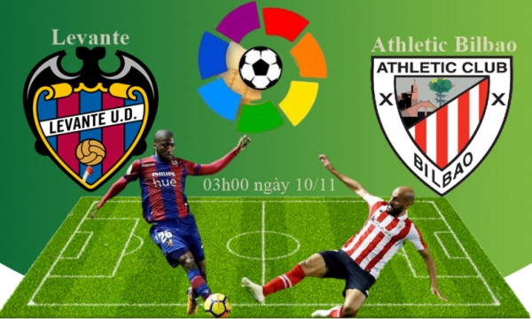 Nhận định Levante vs Athletic Bilbao, 03h00 ngày 20/11, vòng 14 La Liga 2021/22