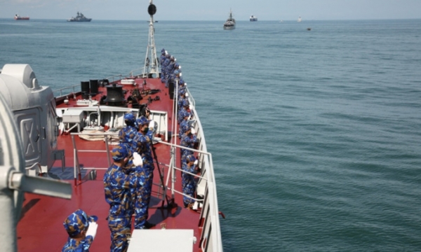 Chiến hạm Việt Nam tham gia diễn tập tại Indonesia