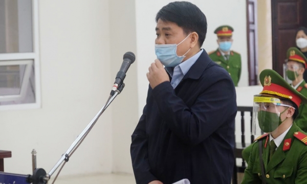 Nói lời sau cùng ở tòa, ông Nguyễn Đức Chung biện bạch 'làm vì lợi ích chung của thành phố'