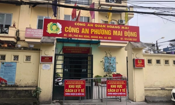 4 F0 là cán bộ công an, tạm phong tỏa và dừng hoạt động trụ sở Công an phường