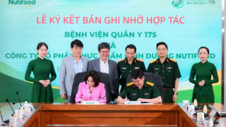 Nutifood và Bệnh viện Quân y 175 hợp tác xây dựng nền tảng nghiên cứu khoa học cho các giải pháp dinh dưỡng Việt