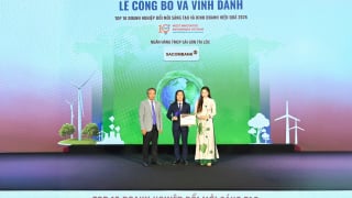 SACOMBANK tiếp tục nằm trong top 10 ngân hàng đổi mới sáng tạo và ESG Việt Nam năm 2026