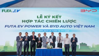 FUTA EV POWER và BYD AUTO Việt Nam hợp tác phát triển hạ tầng sạc xe điện