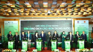 Sàn giao dịch các-bon Việt Nam vận hành, doanh nghiệp thêm công cụ giảm phát thải