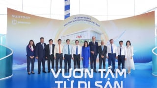 Suntory Pepsico khánh thành nhà máy 300 triệu USD hiện đại hàng đầu châu Á tại Tây Ninh
