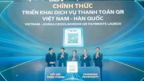 BIDV, HanaBank và các đối tác triển khai dịch vụ thanh toán QR Việt - Hàn