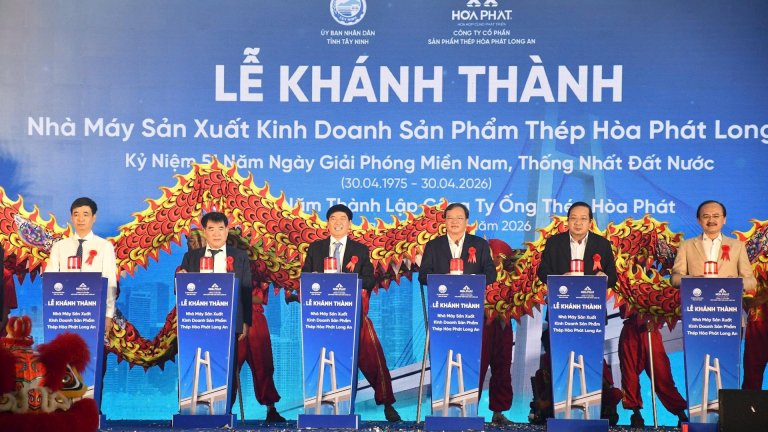 CTCP Khu Công nghiệp Đồng Tâm đón siêu nhà máy thép Hòa Phát, Tây Ninh bứt tốc chuỗi công nghiệp - logistics