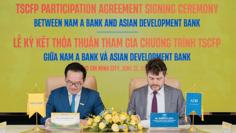 Nam A Bank hợp tác cùng ADB thúc đẩy tài trợ thương mại