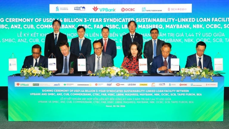 VPBank cùng 15 định chế quốc tế ký khoản vay bền vững 1,44 tỷ USD