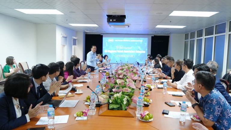 Hiệp hội Ngân hàng Việt Nam làm việc với Hiệp hội Fintech Singapore