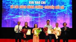 Phóng viên VietnamFinance đạt giải báo chí về cải cách hành chính - chuyển đổi số Quảng Nam
