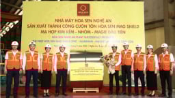 Tập đoàn Hoa Sen sản xuất thành công tôn siêu bền Hoa Sen Mag Shield