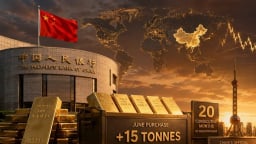 Giá vàng giảm sốc, Trung Quốc mạnh tay 'gom hàng'