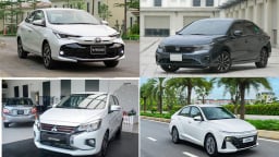Sedan hạng B: Cuộc đua ‘tam mã’ Vios, Accent, City