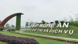 VSIP Nghệ An đầu tư khu dân cư hơn 2.200 tỷ tại TP.Vinh