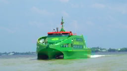 Kê biên tàu cao tốc tuyến Cần Thơ - Côn Đảo để xử lý nợ