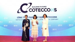 Tiên phong thực thi ESG, Coteccons lập hattrick lọt vào Top 50 doanh nghiệp phát triển bền vững