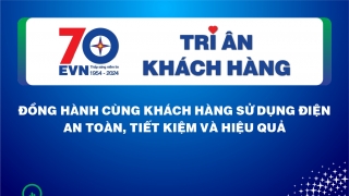 EVNHANOI thực hiện chương trình ‘Tháng tri ân khách hàng’ năm 2024