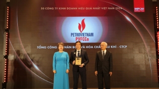 PVFCCo nhận giải thưởng Top 50 công ty kinh doanh hiệu quả nhất Việt Nam năm 2024