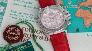 'Tượng đài' của giới sưu tầm: Rolex Daytona bạch kim 1999 ra mắt thị trường đấu giá