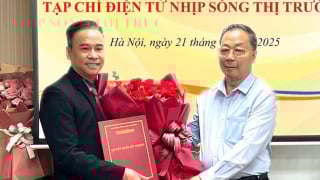 Nhà báo Đinh Văn Tịnh được bổ nhiệm Phó Tổng Biên tập Tạp chí Nhịp sống Thị trường