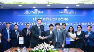 Hòa Phát mua công nghệ Đức làm đường ray tàu cao tốc, năm 2027 ra hàng
