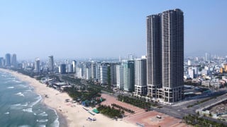 Toàn cảnh tháp đôi 50 tầng ở Đà Nẵng 'sống lại' sau nhiều năm đình trệ