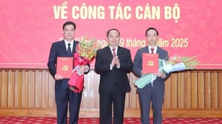 Cao Bằng có thêm 2 Phó Bí thư Tỉnh ủy